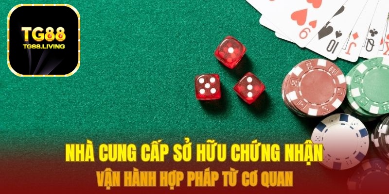 WM Casino TG88 Sảnh Cược Trực Tuyến Đẳng Cấp Quốc Tế 2026 2 Nhà cung cấp sở hữu chứng nhận vận hành hợp pháp từ cơ quan